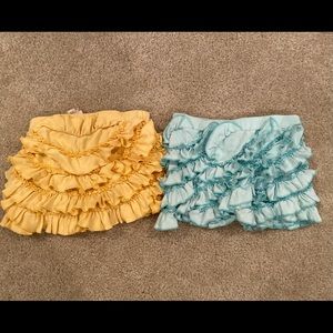 Lemons Love Limes Girls size 6 shorts.